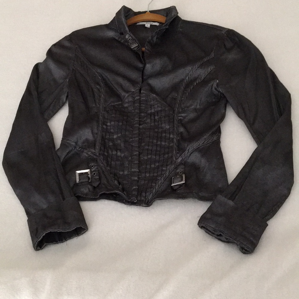 Entry Large metallic blazer
